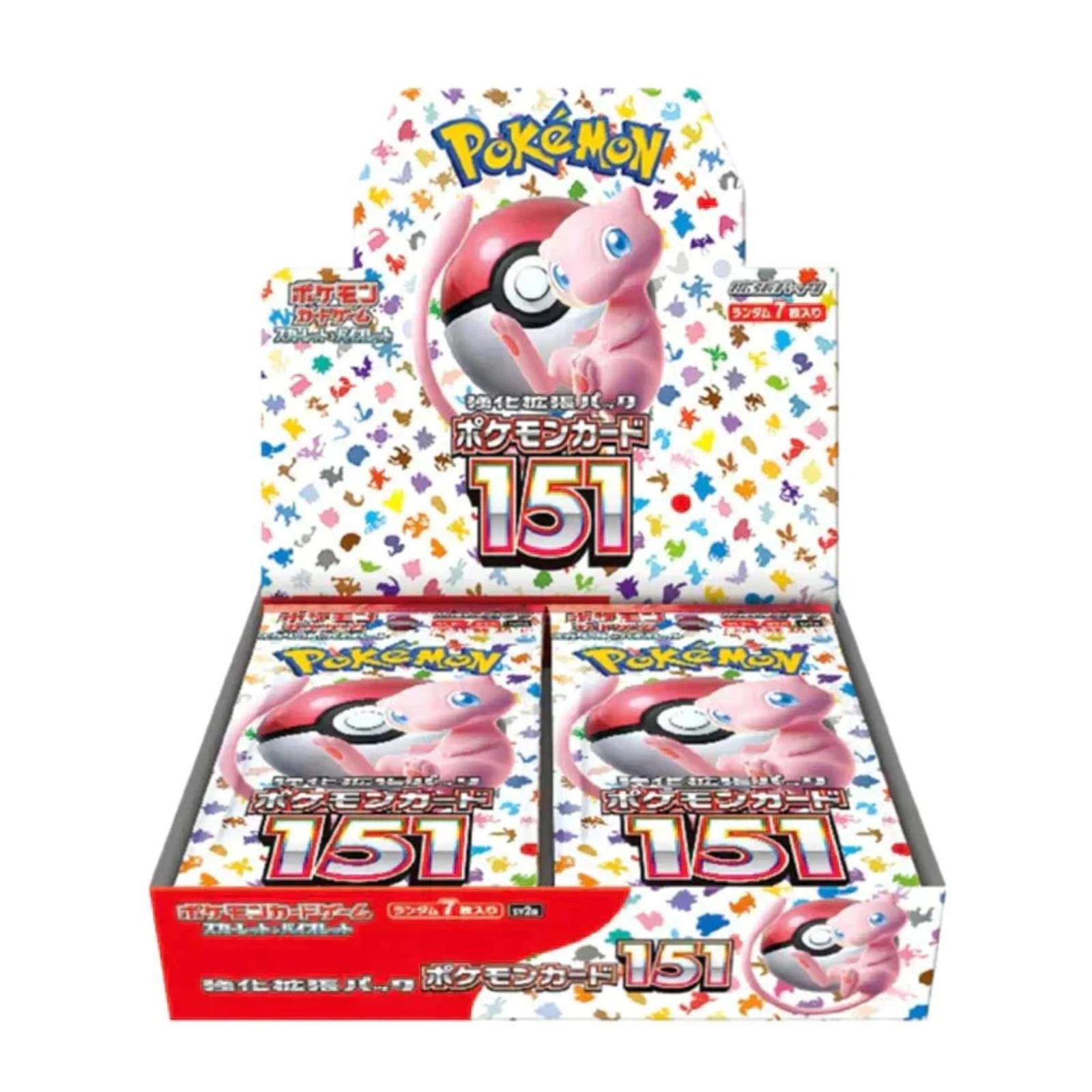Scarlet & Violet - Pokemon 151 - Booster Box - Japanese