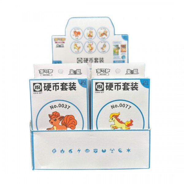 Scarlet & Violet - Collect 151 Hope - Chinese coin set - Random Art