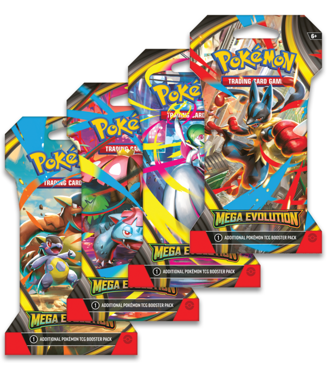 Mega Evolution - Single Sleeved Booster Pack