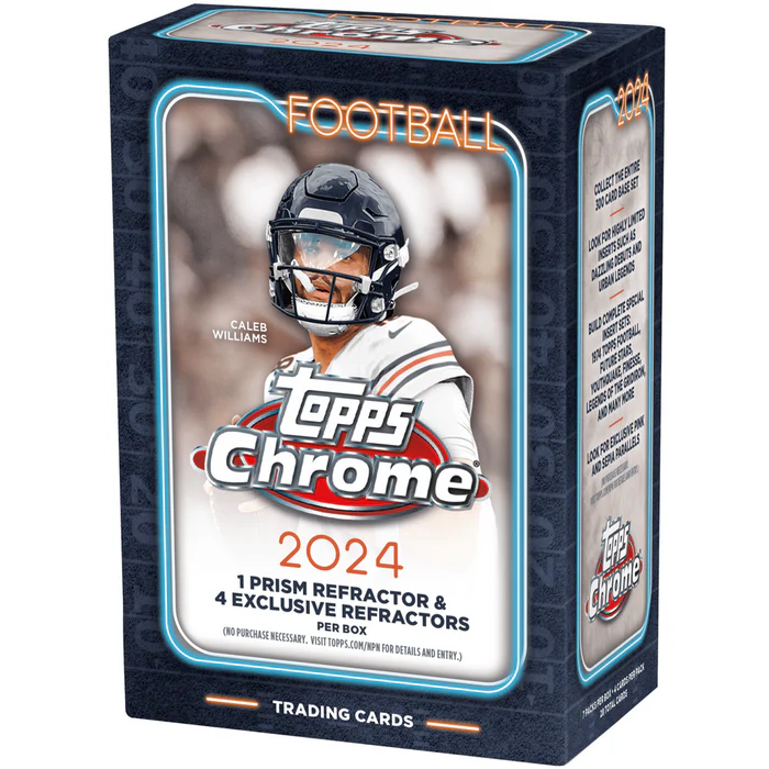 2024 Football Blaster Box - Topps Chrome