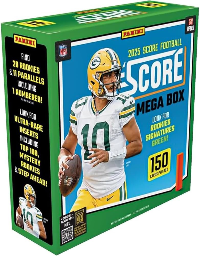 2025 Score Football Mega Box - Panini