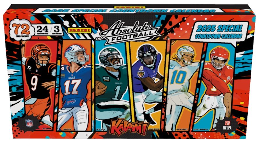 Calendrier De L'Avent - 2025 Absolute Football Special Countdown Calendar - Panini