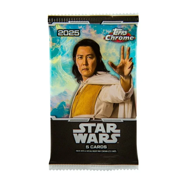 2025 Star Wars Topps Chrome Pack - Anglais
