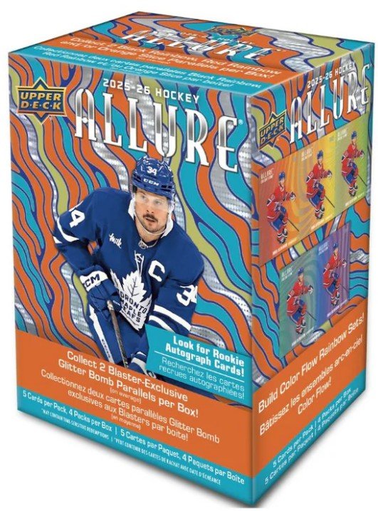 2025-26 Allure Blaster Box - Upper Deck - APPELER NOUS POUR UN PRIX