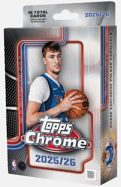 2025-26 Topps Chrome Hanger Box