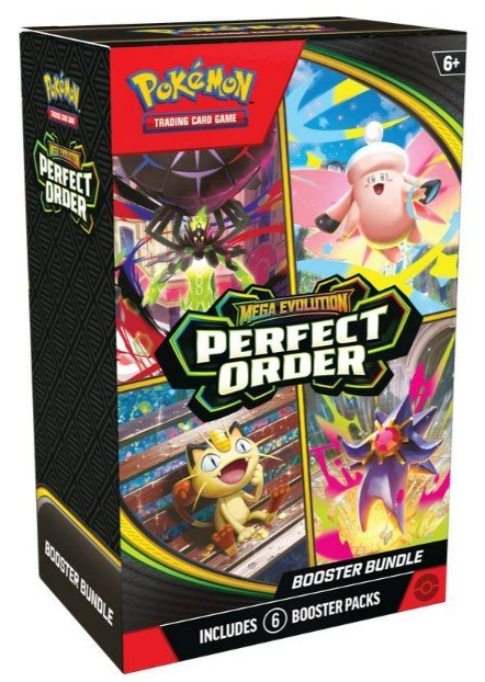 Mega Evolution - Perfect Order - Booster Bundle - English - Sortie Officiel 27 Mars