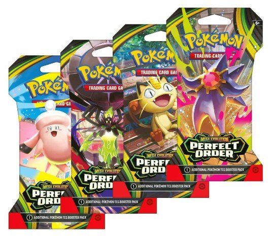 Mega Evolution - Perfect Order - Sleeved Booster - English - Sortie Officiel 27 Mars