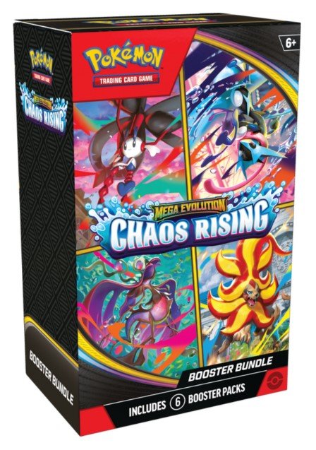 Mega Evolution - Chaos Rising - Booster Bundle - Anglais