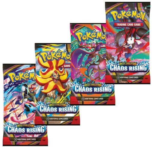 Mega Evolution - Chaos Rising - Booster Pack - Anglais