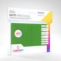 Matte prime sleeves verte