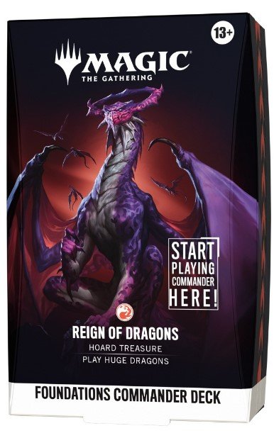 Reign Of Dragons Commander Deck - Magic: The Gathering